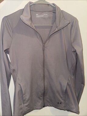 Under Armour Lavender Zip-Front Performance Jacket
